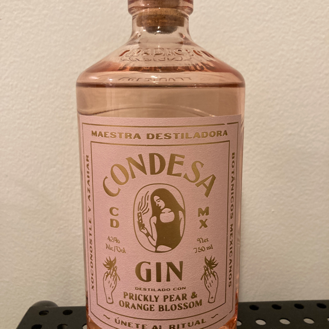 Condesa Gin Prickly Pear & Orange Blossom