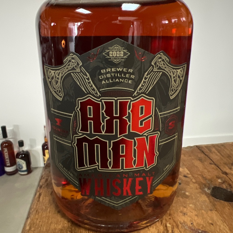 Axe MAn American Malt Whiskey
