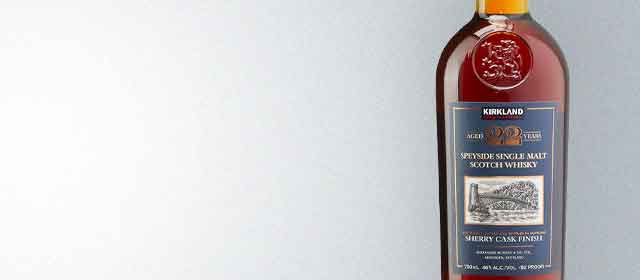Kirkland 22 Year Speyside Single Malt Sherry Cask Finish