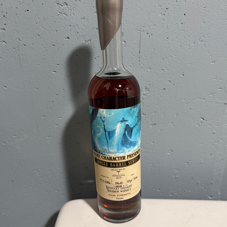 Rare Character Single Barrel Series Kentucky Straight Bourbon Whiskey Cask Strength