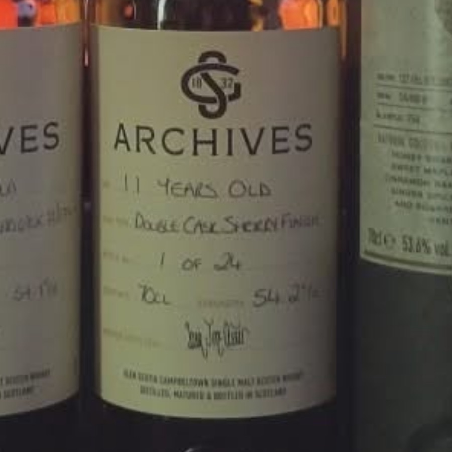 Glen Scotia Archives 11 years (Double Cask Sherry Finish)