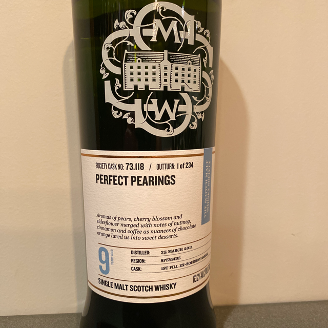 Perfect Pairings 73.118 (SMWS)