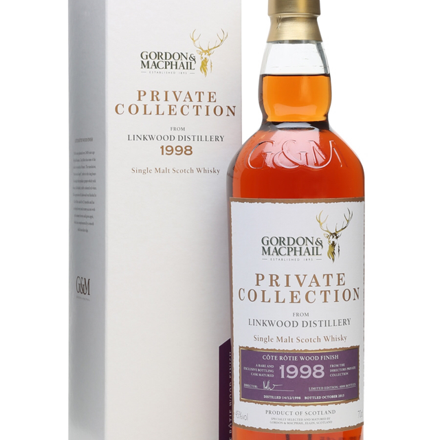 Linkwood 1998 Côte Rôtie Wood Finish Private Collection (Gordon & MacPhail)