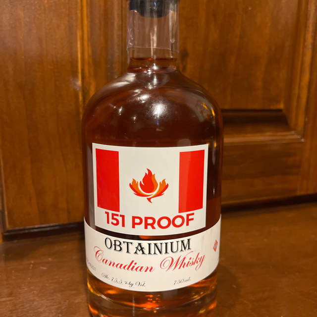 Obtainium Canadian Whisky
