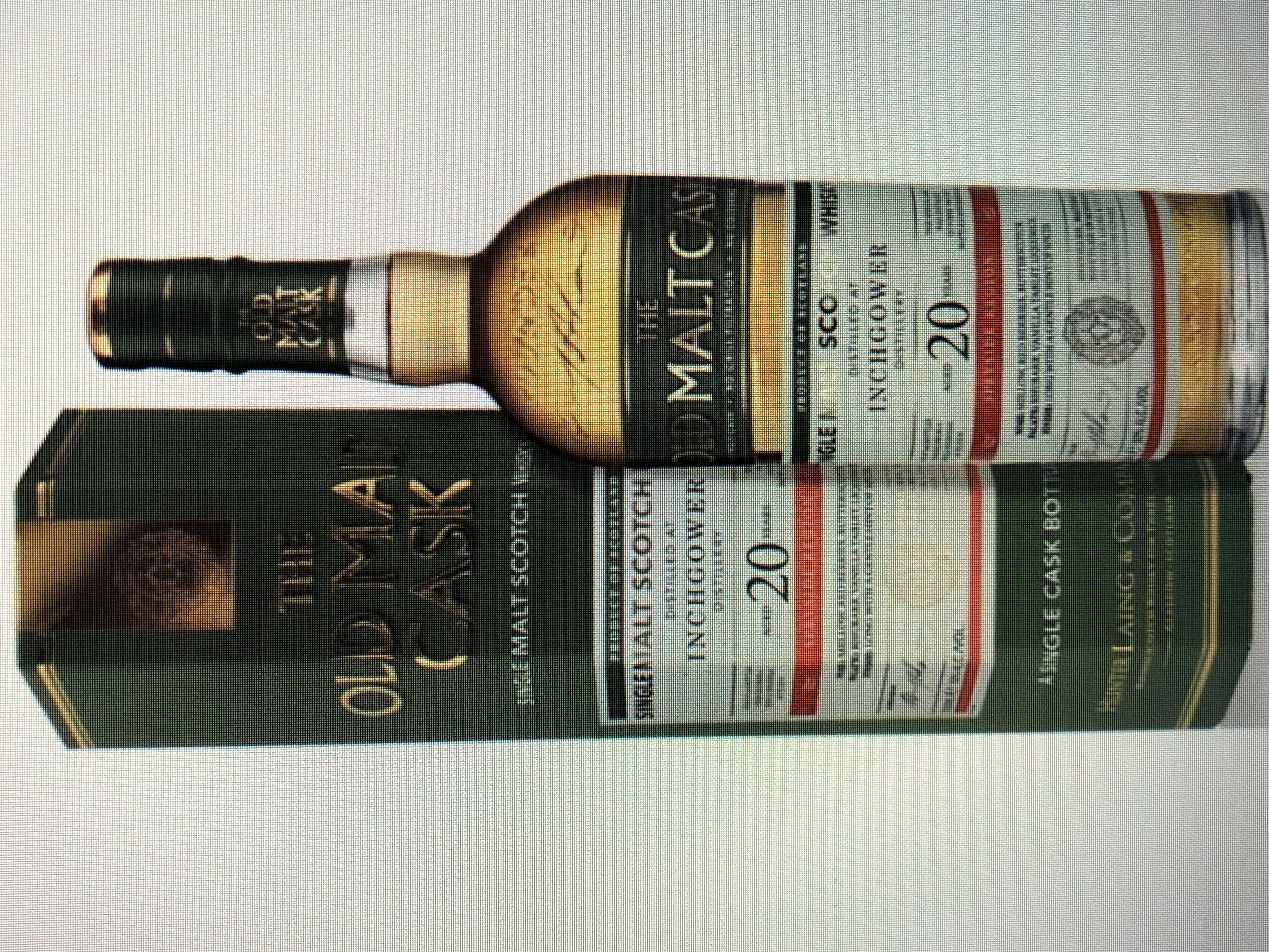Old malt cask inchgower 20yo