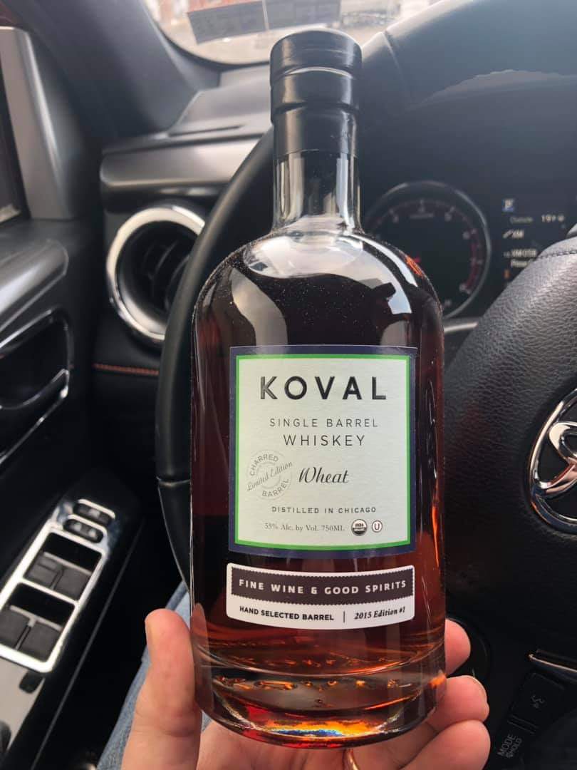 Koval Single Barrel Whiskey Wheat