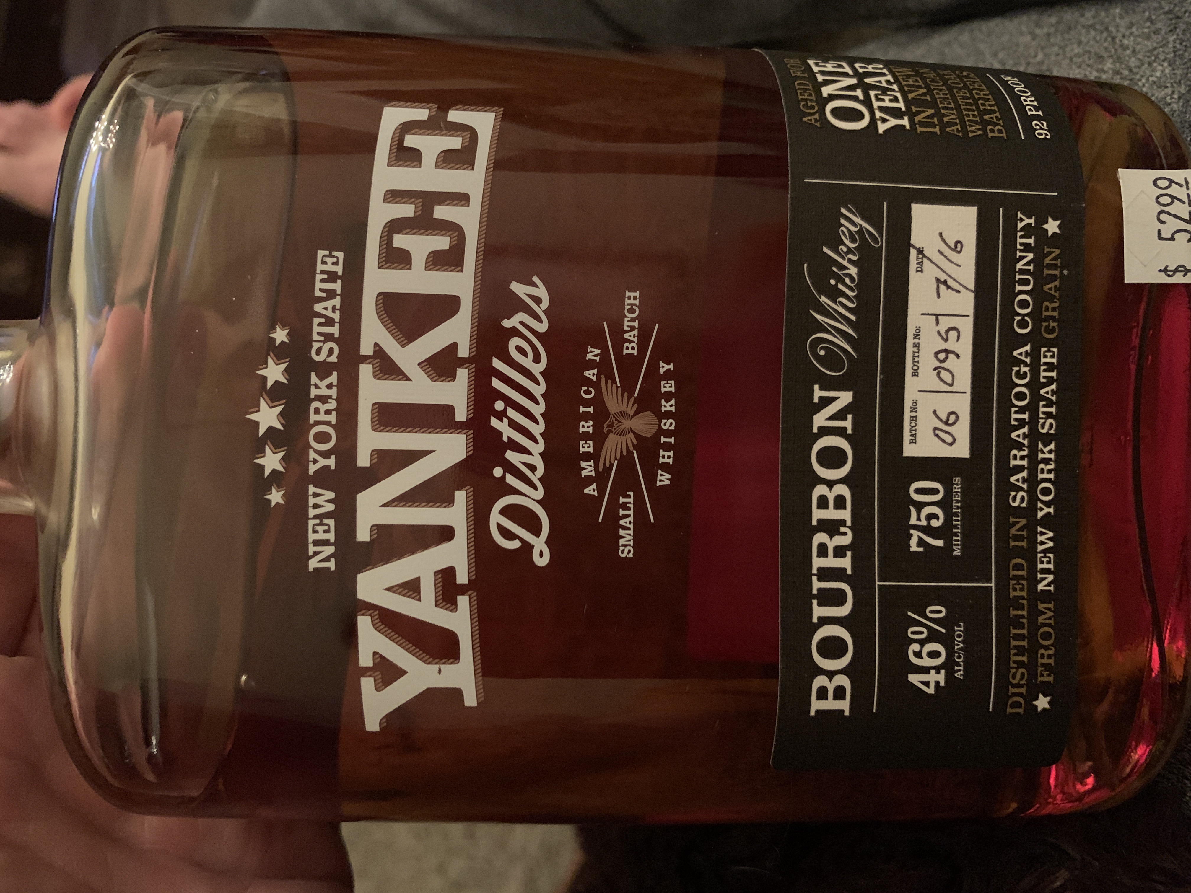 Yankee Bourbon Whiskey
