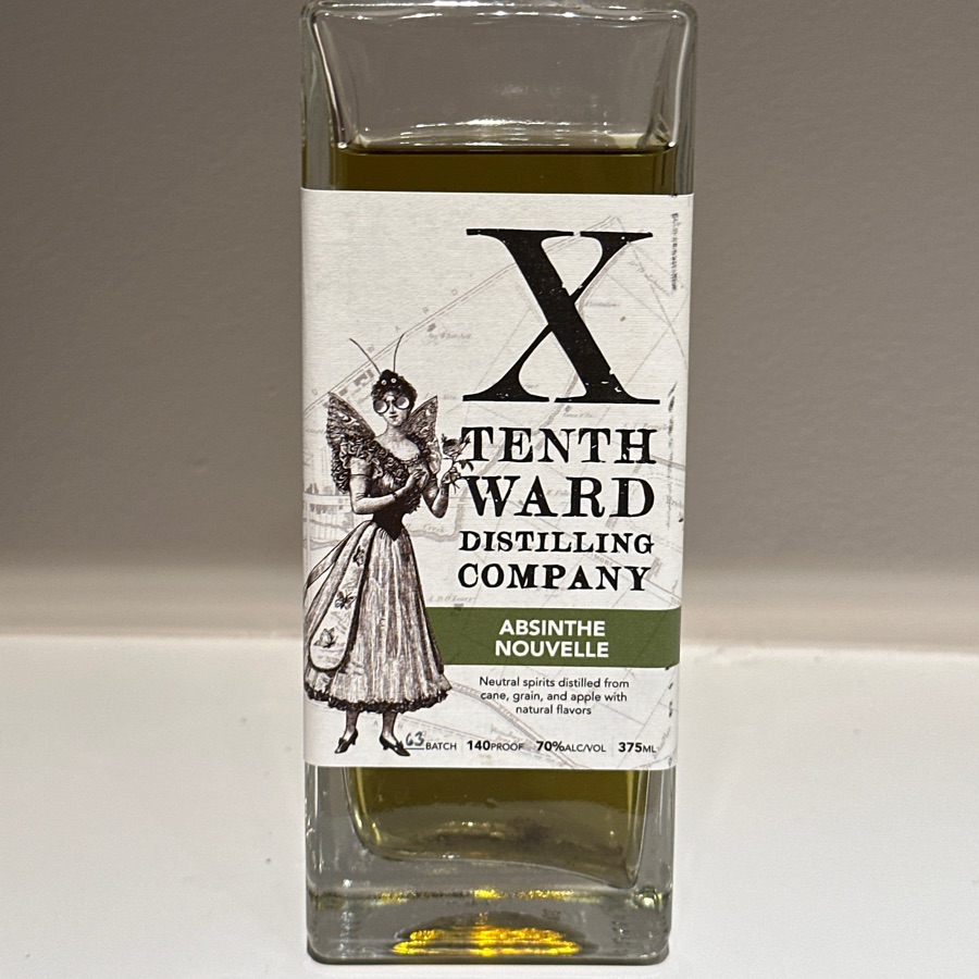 Tenth Ward Distilling Company Absinthe Nouvelle