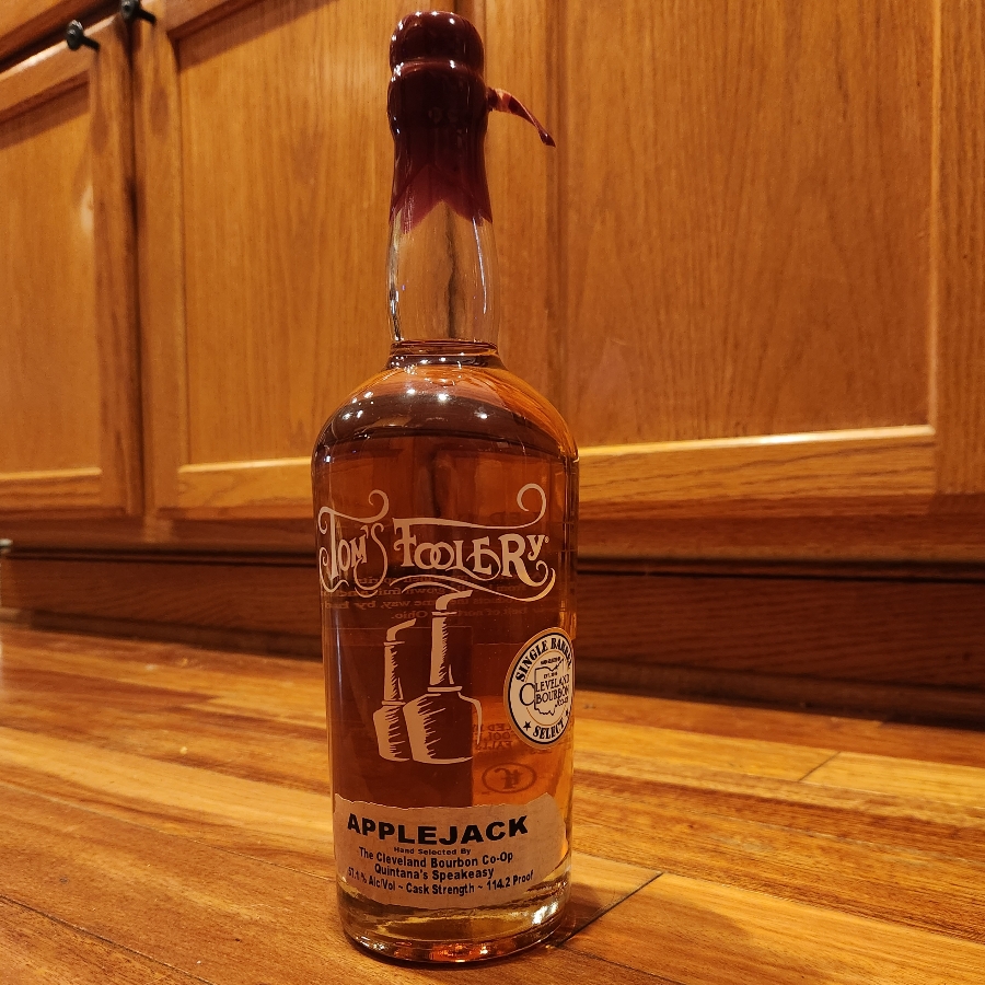 Tom's Foolery Applejack (Single Barrel)