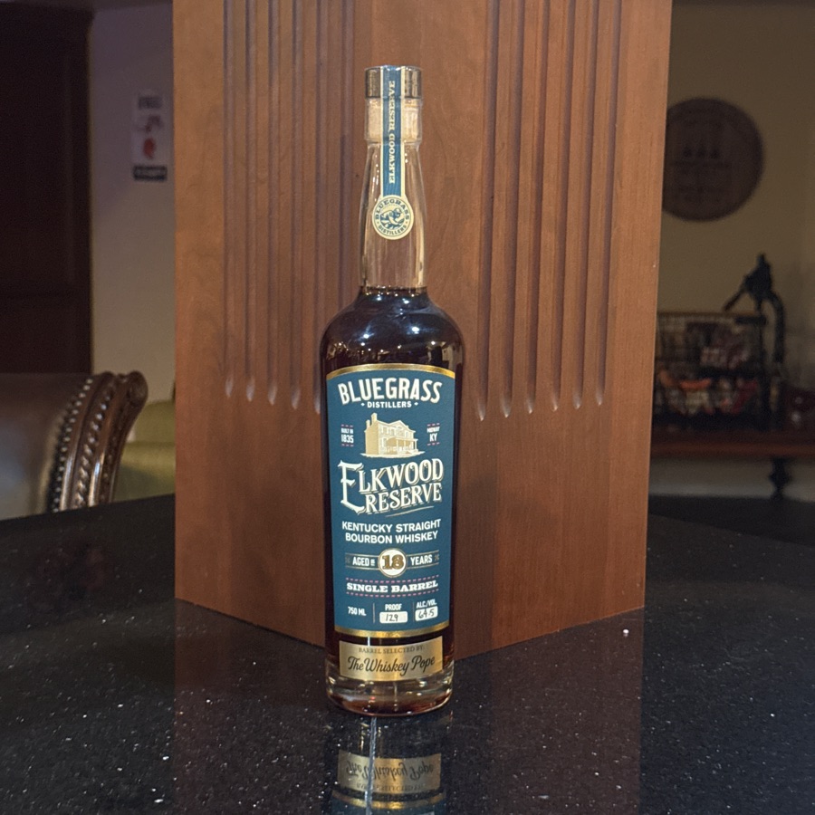 Elkwood Reserve Straight Bourbon 18 Yrs (Barrel No. 269 - The Whiskey Pope)