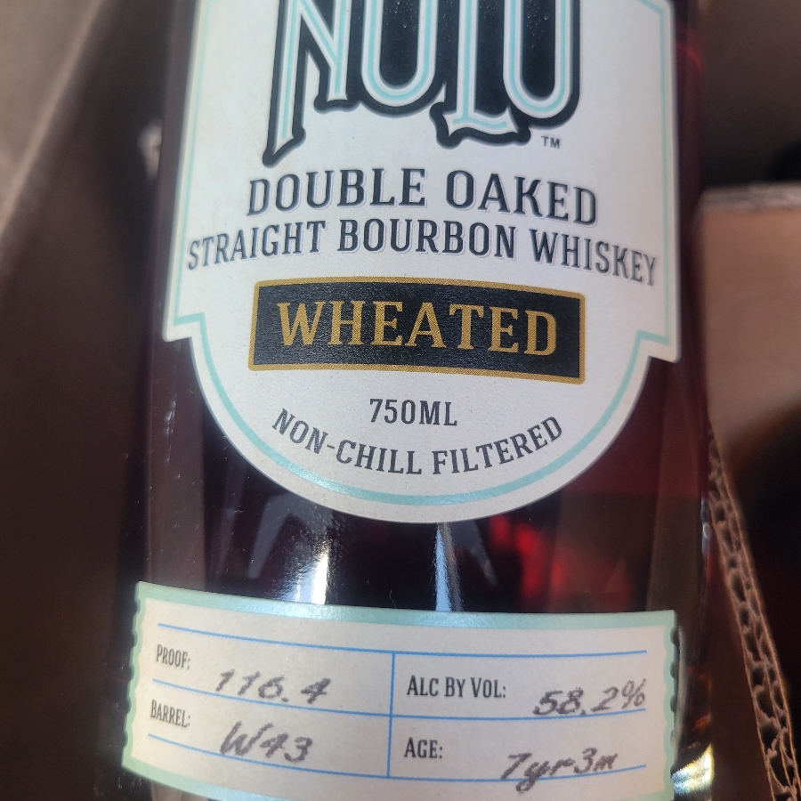 Nulu Doubke Oak Wheated Single Barrel  W43