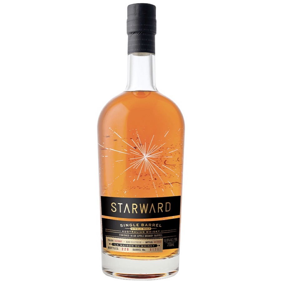 Starward 2017 Ex-Apple Brandy LMDW Antipodes Single Cask #9171
