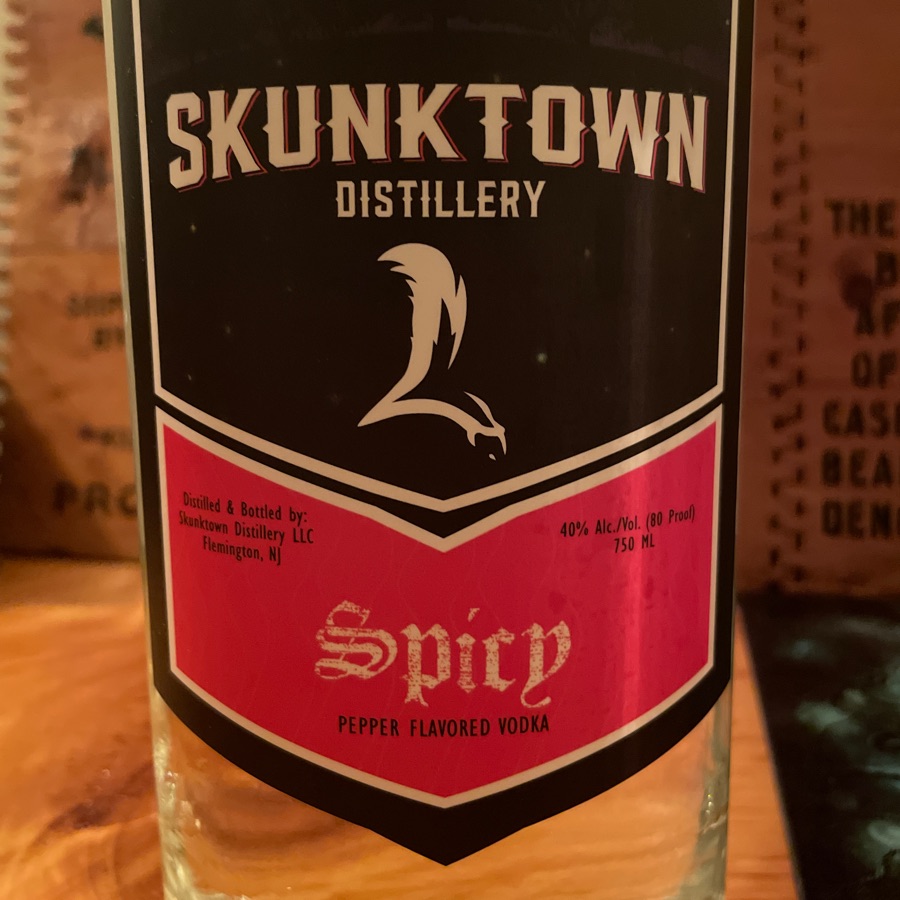 Skunktown Distillery Spicy Vodka