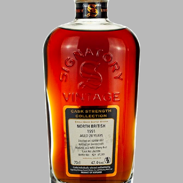 North British 1991 28 Year (Signatory Vintage)