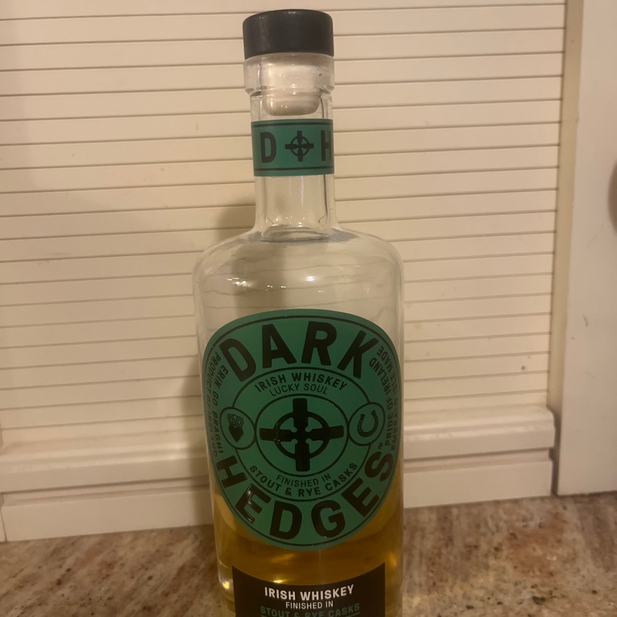 Dark Hedges Stout & Rye Cask Irish Whiskey
