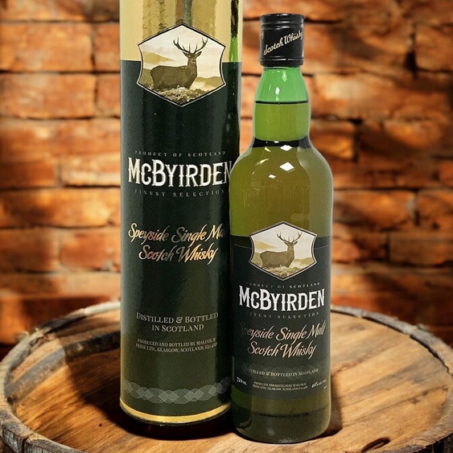 McByirden Speyside Single Malt Scotch Whiskey 750ml
