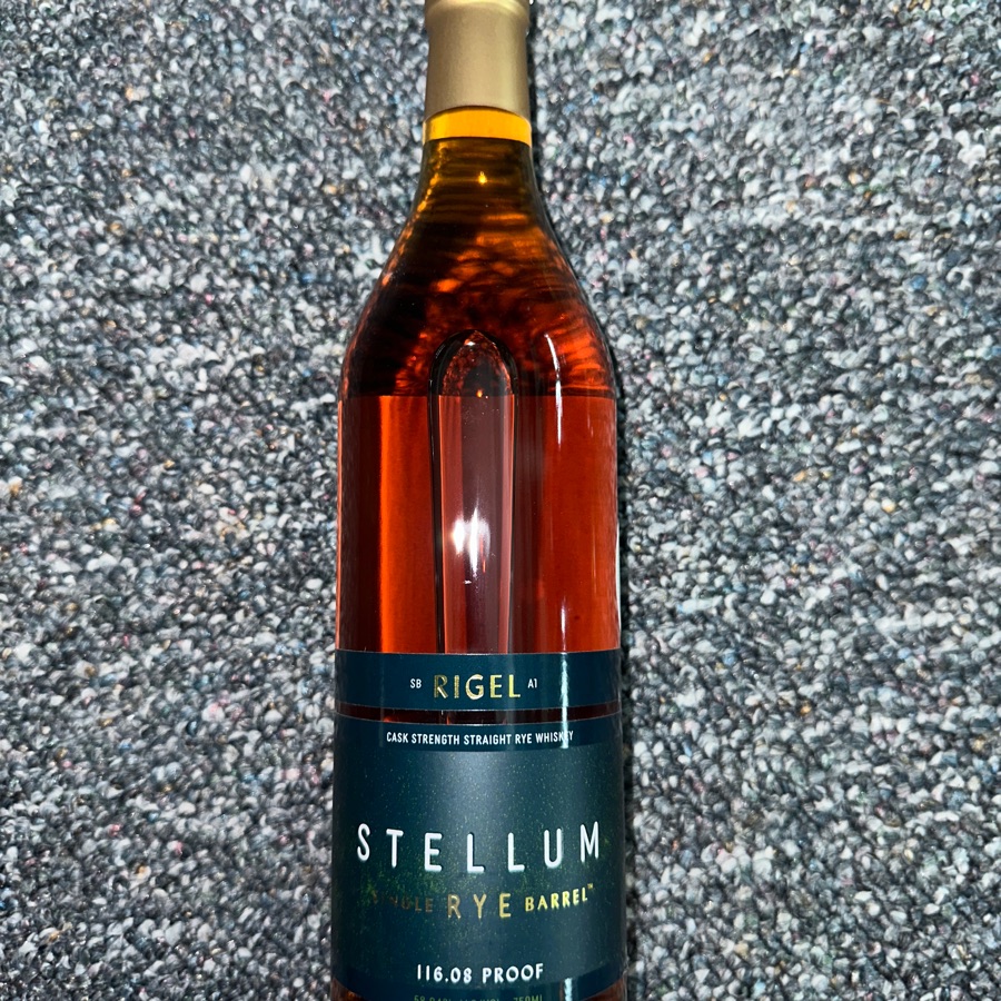 Stellum Single Rye Barrel Rigel Cask Strength