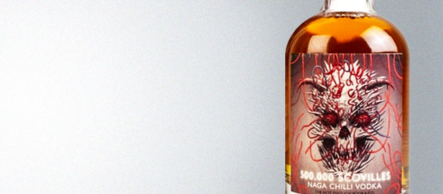 500,000 Scovilles Naga Chilli Vodka
