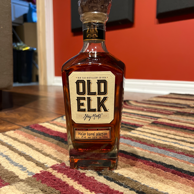 Old Elk Straight Bourbon Whiskey Meijer Barrel Selection
