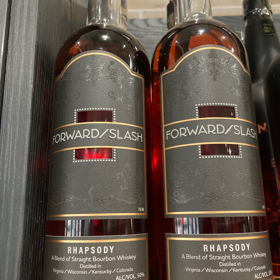 Forward/Slash Rhapsody Straight Bourbon Whiskey
