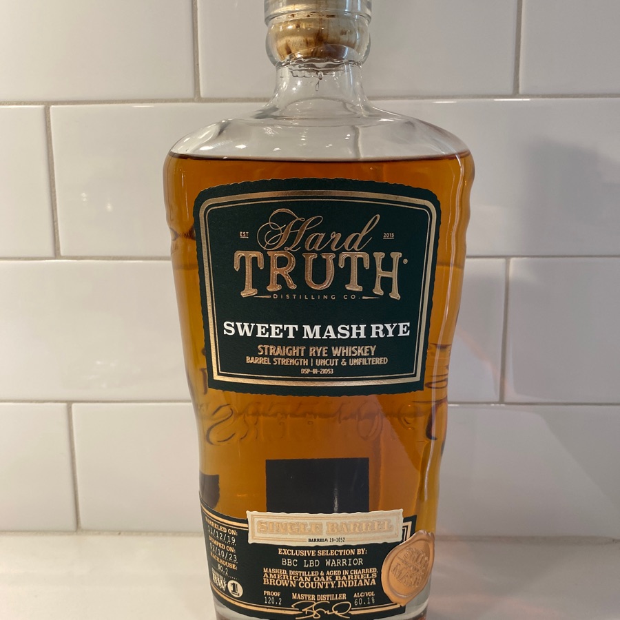 Hard Truth Sweet Mash Rye Single Barrel