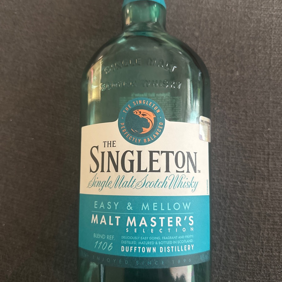 Singleton Malt Masters Selection Easy and Mellow