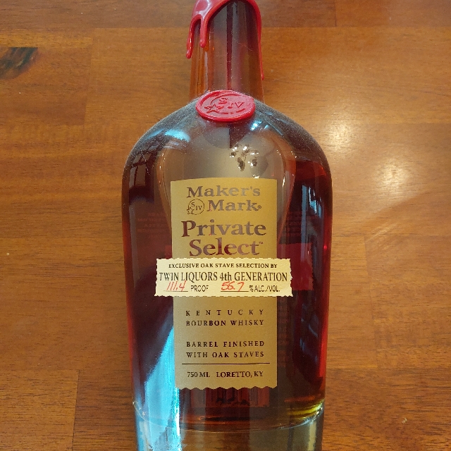 Maker's Mark Private Select Twin Liquors 4th Generation