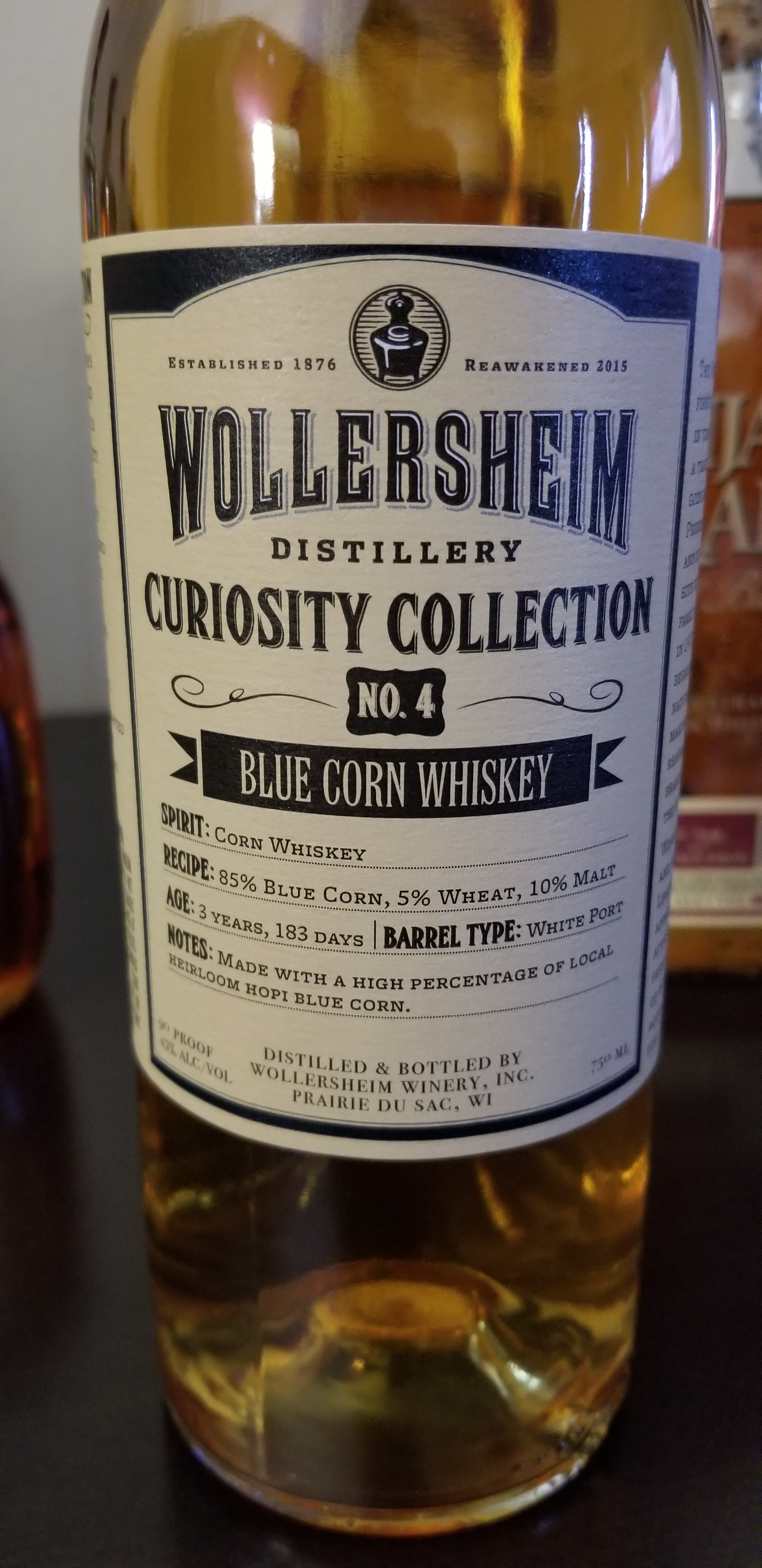 Wollersheim Curiosity Collection No. 4 Blue Corn