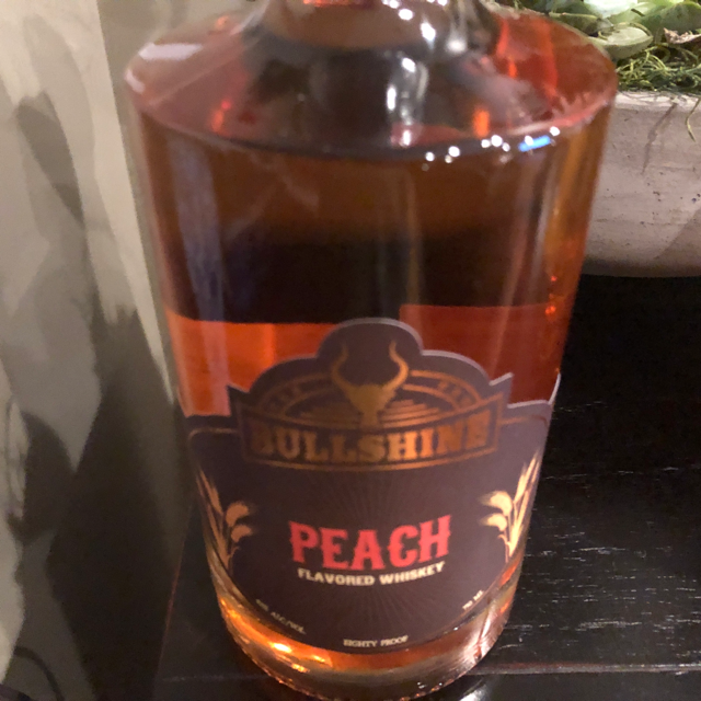 Bullshine Peach Flavored Whiskey