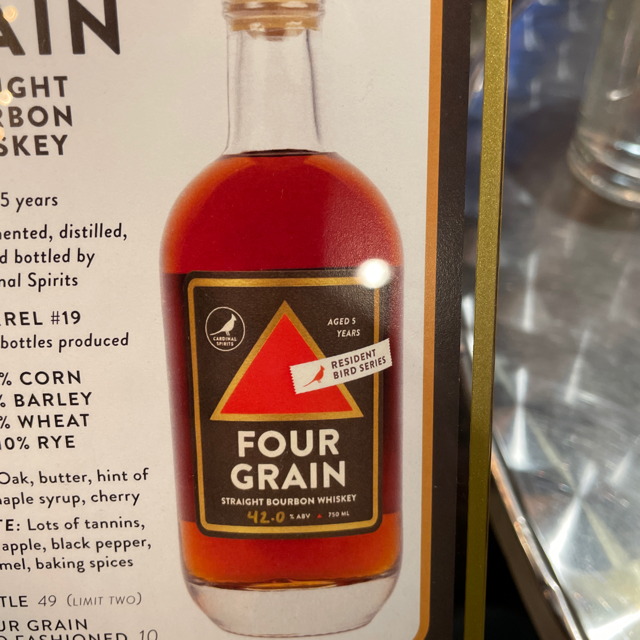 Cardinal spirits- 4 grain