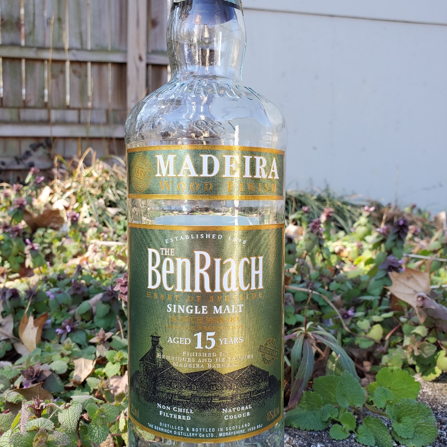 BenRiach 15 year Madeira Wood Finish