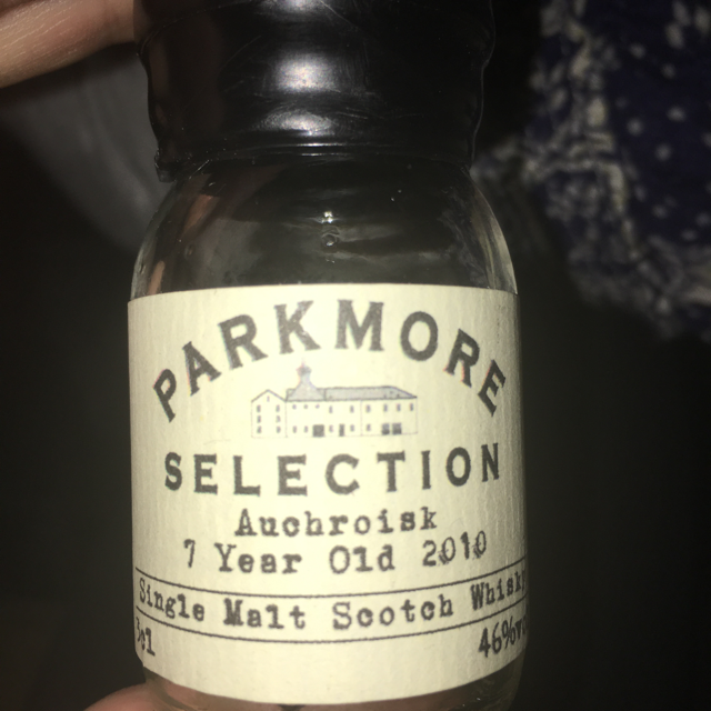 Parkmore selection Auchroisk 7 year old