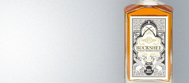 Buckshee straight bourbon whiskey