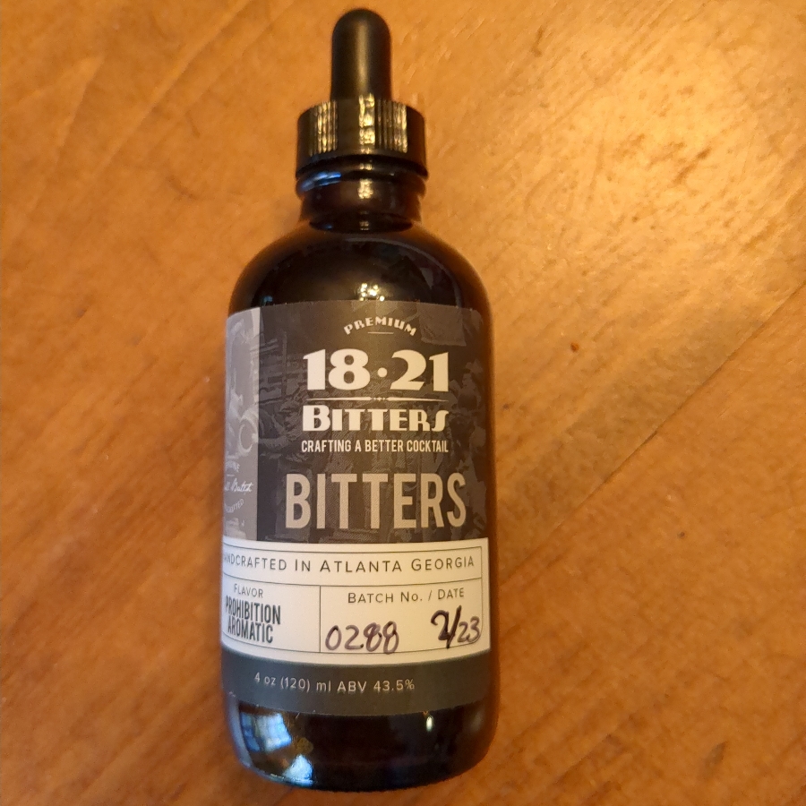 18.21 Prohibition Aromatic Bitters