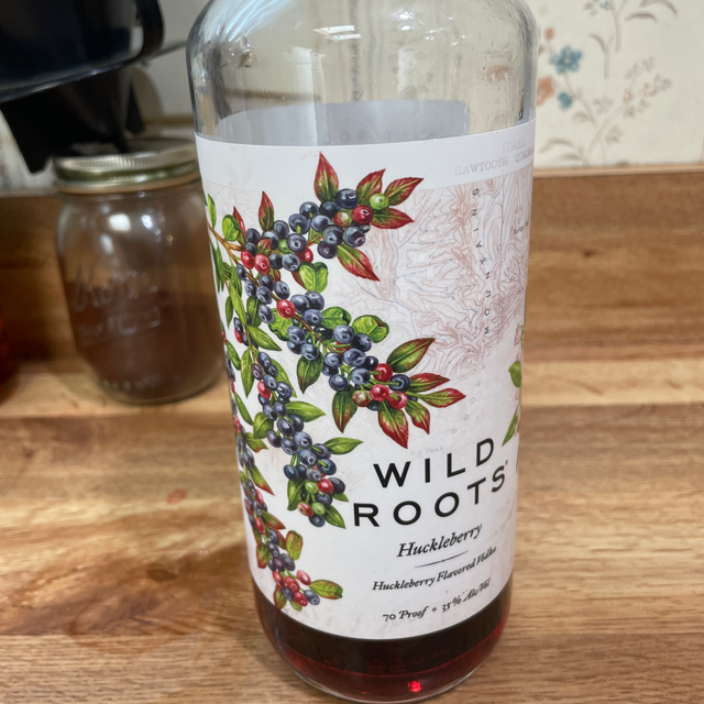 Wild roots huckleberry