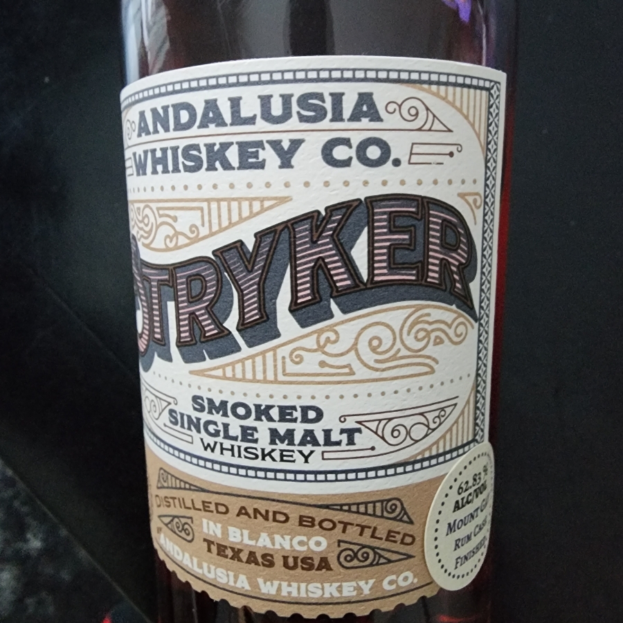 Andalusia Stryker Rum Cask Finished