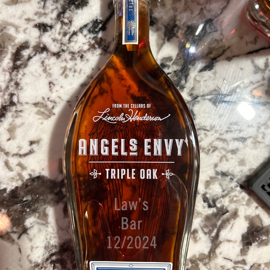 Angels envy triple Oak-from the distillery