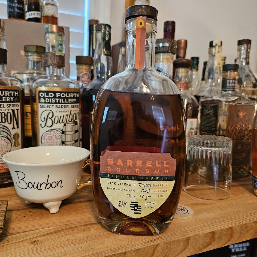 Barrell Bourbon cask strength D323