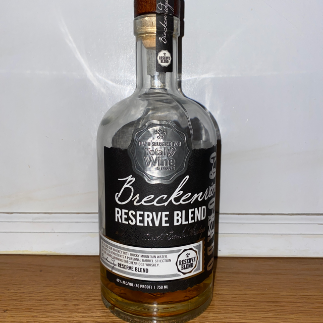 Breckenridge Reserve Blend: Total Wine