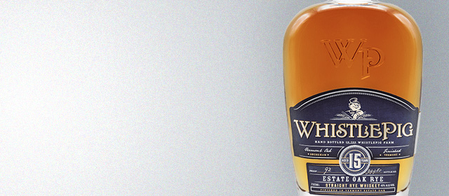 WhistlePig 15 Year Estate Oak Rye