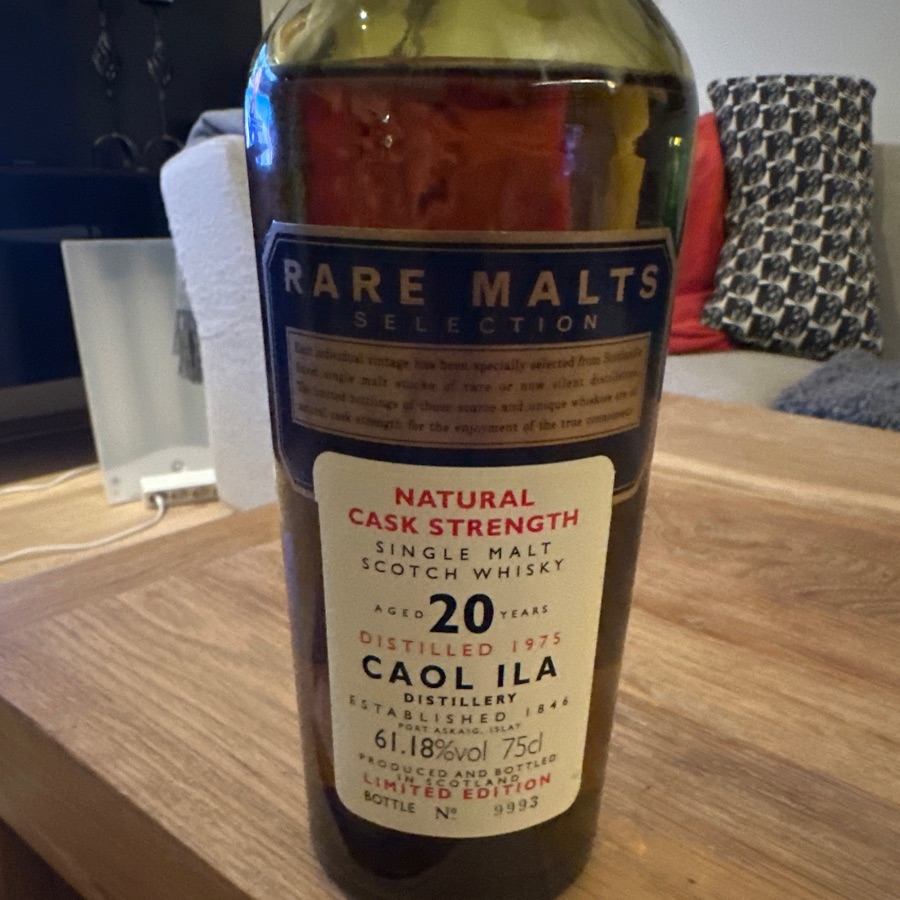 Caol lla 20 Year Natural Cask Strength
1975