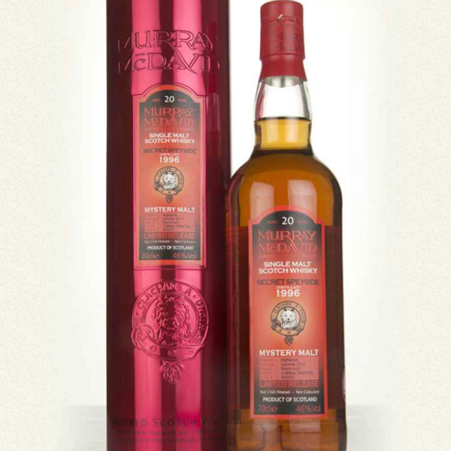 Secret Speyside 1996 20 Year Mystery Malt (Murray McDavid)