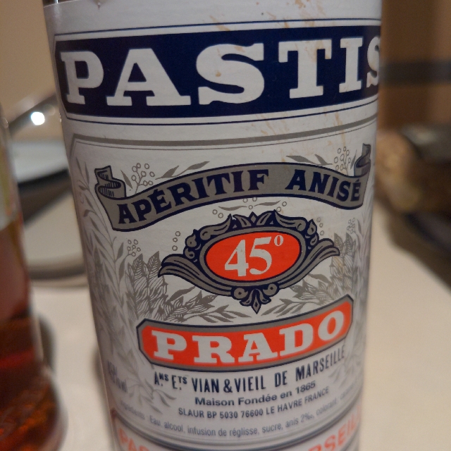 Pastis de marseille Prado