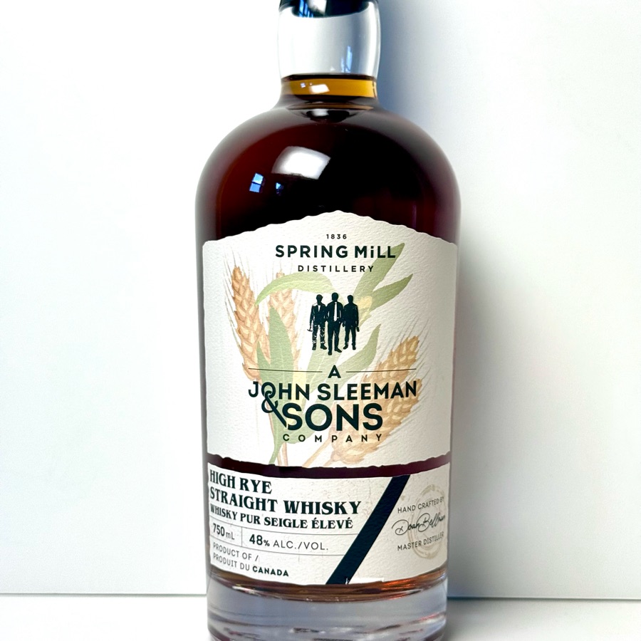Spring Mill John Sleeman & Sons High Rye Straight Whisky