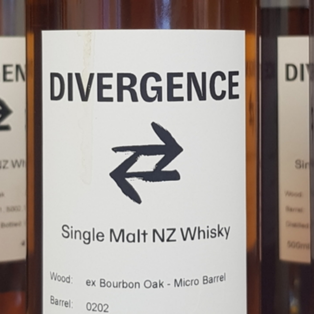 Divergence NZ Single Malt ex Bourbon Oak