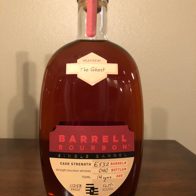 Barrell Bourbon Single Barrel Cask Strength