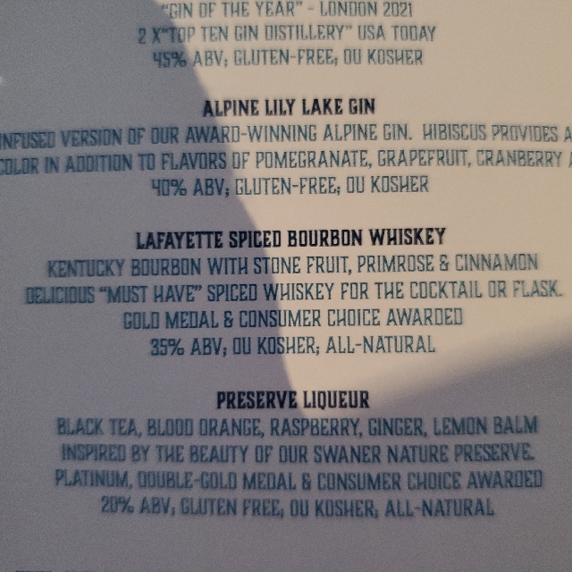 Lafayette Spiced Bourbon Whiskey