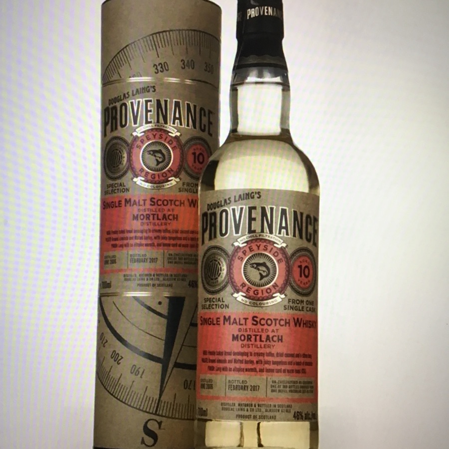 Mortlach 10 Year Old 2006 (cask 11640) Provenance (Douglas Laing) Whisky