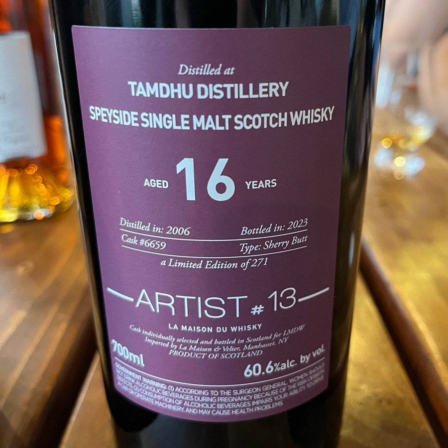 Tamdhu 2006 16 Years - Artist Series #13 (La Maison du Whisky)