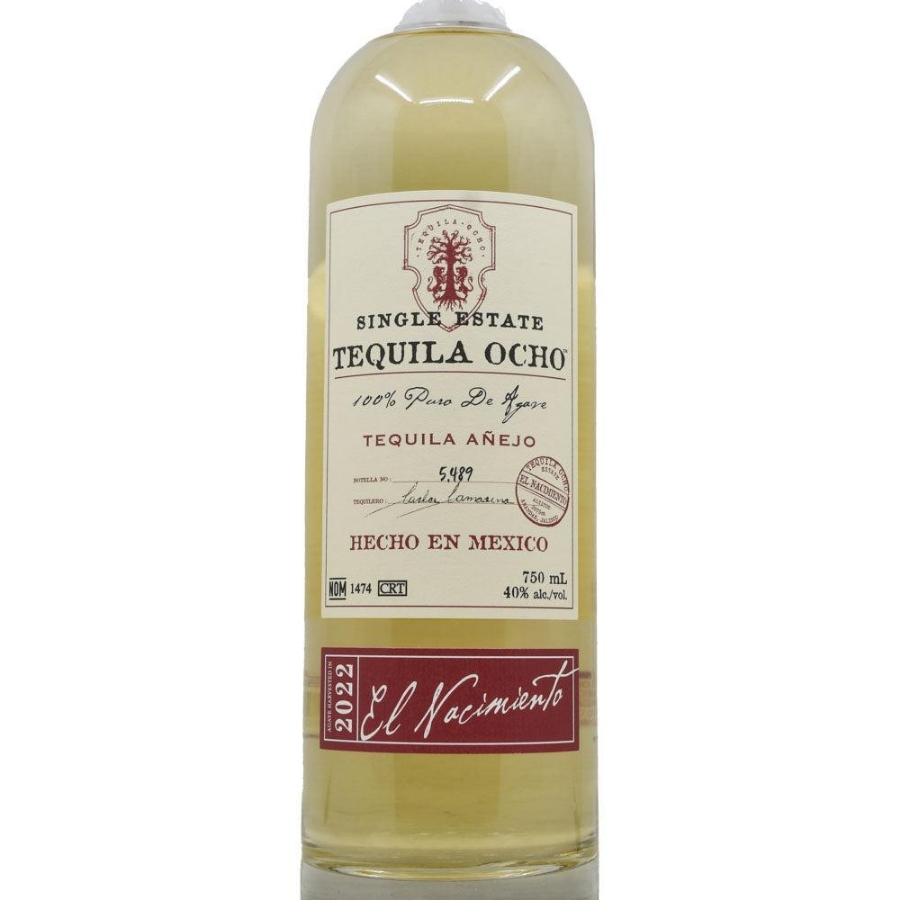 Tequila Ocho Añejo El Nacimiento 2022